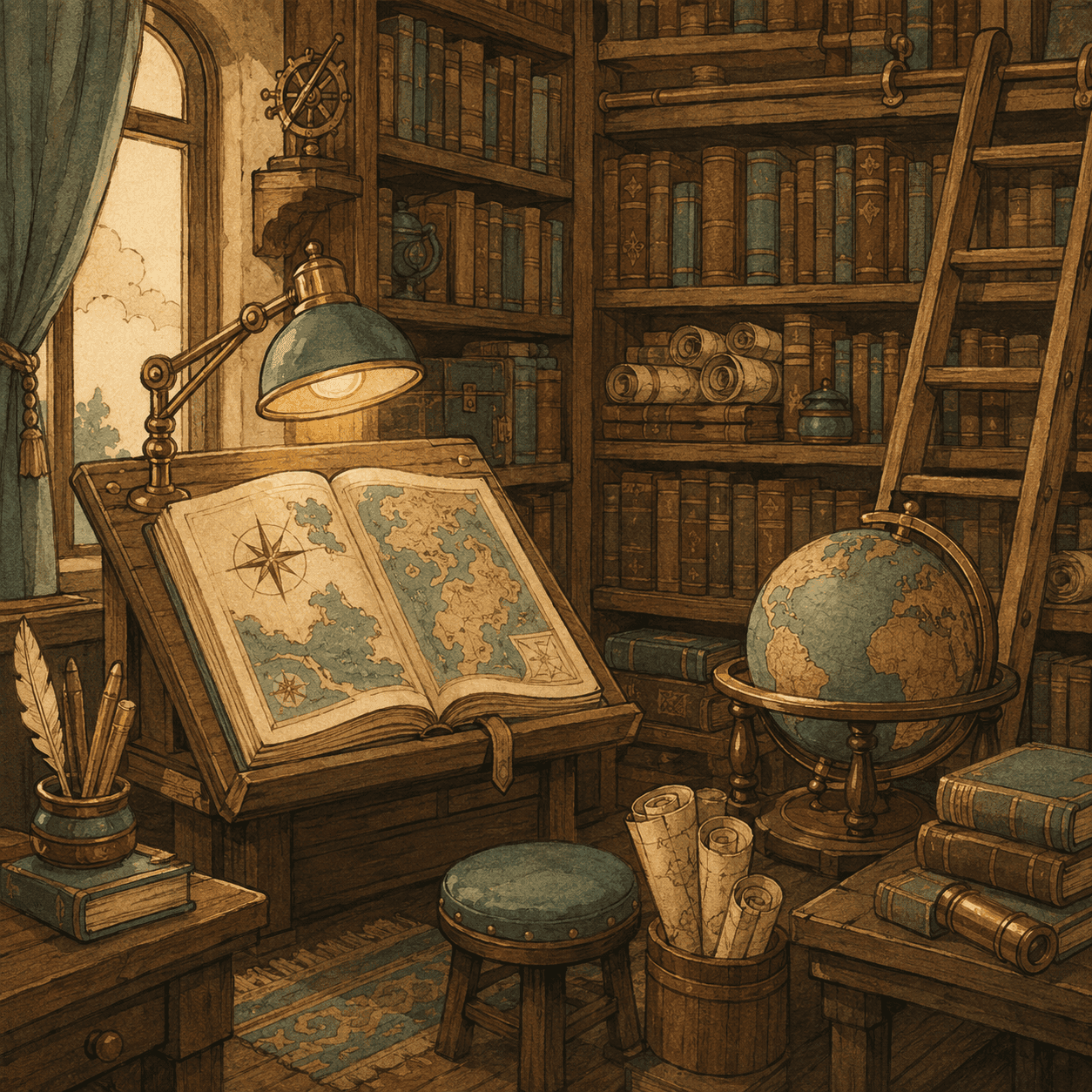 Library Quarter vignette