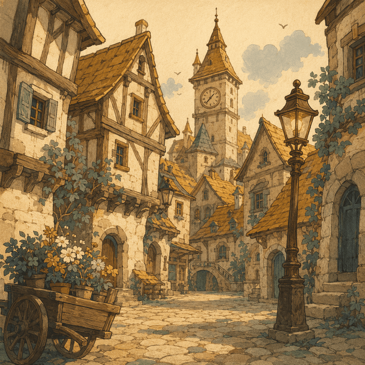 Old Town vignette